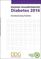 „Deutscher Gesundheitsbericht Diabetes 2016” erschienen