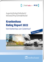 Krankenhaus Rating Report 2022: Verbesserung der wirtschaftlichen Lage der Krankenhäuser 2020 durch Pandemie-Hilfen 